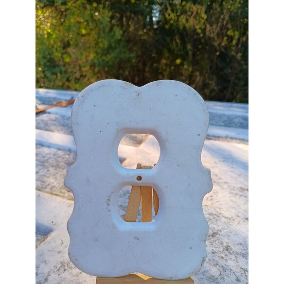 Vintage 1975 Hand Painted Artist Signed Light Switch Cover Ceramic - Picture 5 of 6